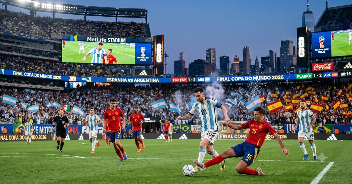 Final da Copa 2026: Espanha x Argentina. Quem Será o Campeão? Vote Aqui