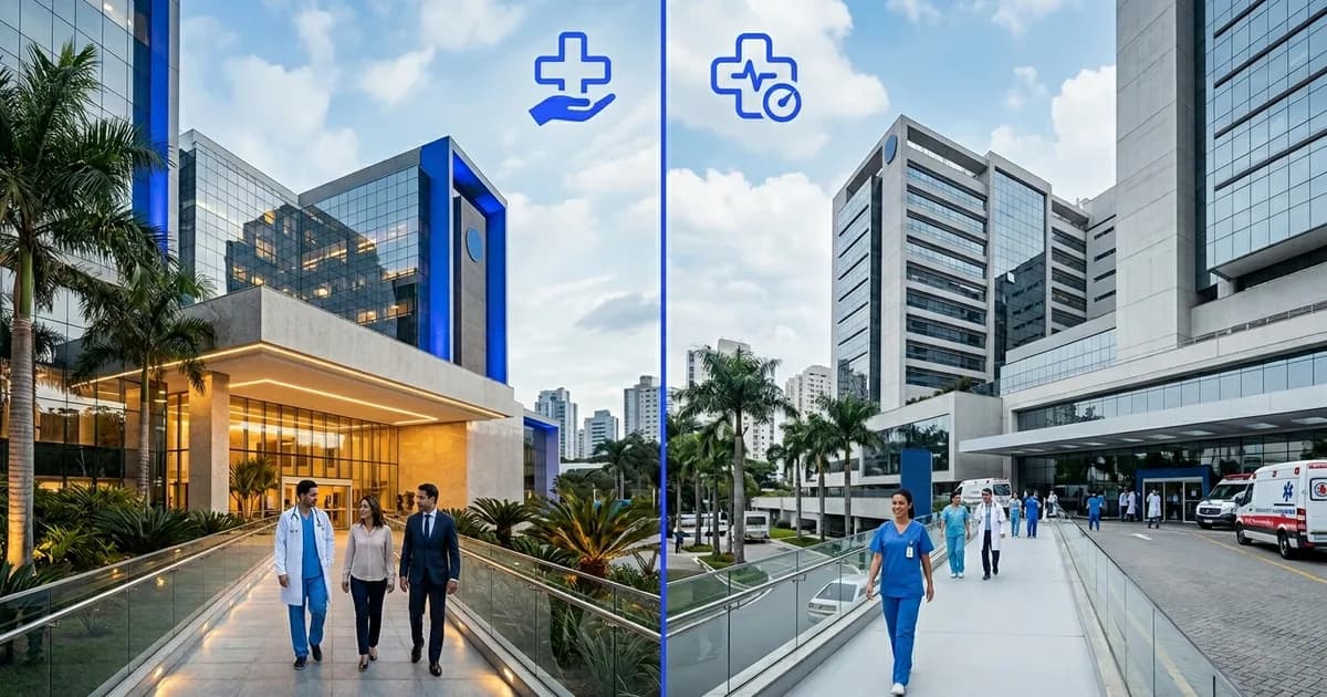 Unimed ou Hapvida em Brasília? A Comparação Definitiva de 2026