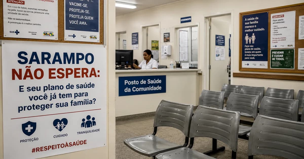 Sarampo e Gripe Voltam em 2026: Sua Empresa em Brasília Está Protegida?